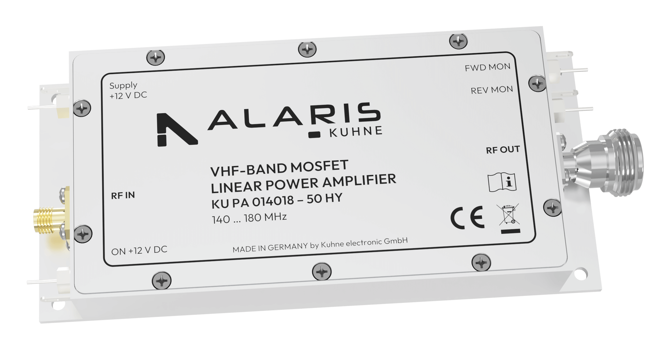 RF Power Amplifier, 140 ... 180 MHz, 50 W